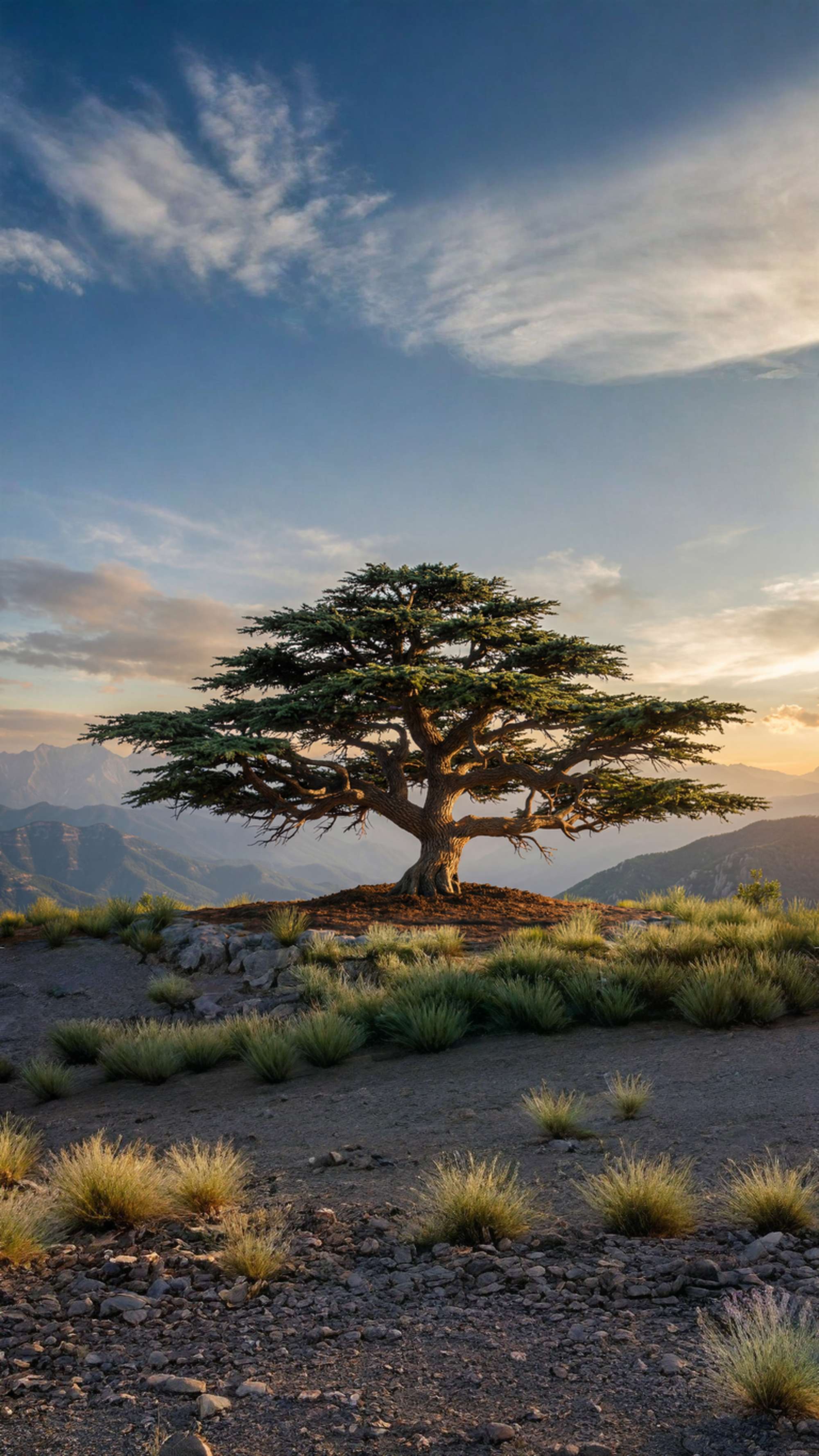 Green tea plantation terraces